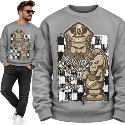 BLUZA ŚMIESZNA  KRÓLOWI POZOSTAŁO